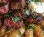Garlic Butter Steak Tips with Cheesy Rigatoni: An Incredible Ultimate Recipe