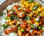Effortless Street Corn Chicken Rice Bowl Recipe: An Incredible 5-Ingredient Meal