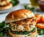 Easy White Cheddar Spinach Chicken Burgers: An Amazing Ultimate Recipe